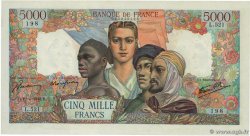 5000 Francs EMPIRE FRANÇAIS FRANCIA  1945 F.47.22 EBC+