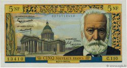 5 Nouveaux Francs VICTOR HUGO FRANCIA  1963 F.56.14 AU+