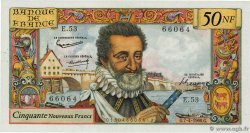 50 Nouveaux Francs HENRI IV FRANKREICH  1960 F.58.05 fVZ