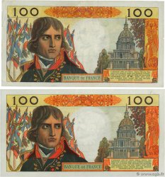 100 Nouveaux Francs BONAPARTE Faux FRANCIA  1962 F.59.00x q.SPL
