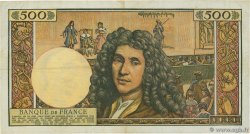 500 Nouveaux Francs MOLIÈRE FRANCE  1964 F.60.06 TTB