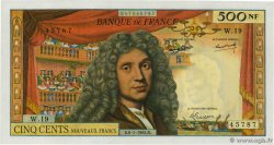 500 Nouveaux Francs MOLIÈRE FRANCE  1965 F.60.08 SPL