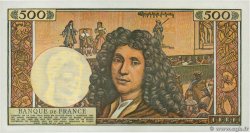 500 Nouveaux Francs MOLIÈRE FRANCE  1966 F.60.09 AU-