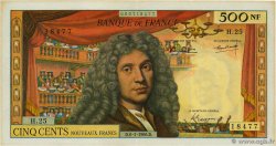 500 Nouveaux Francs MOLIÈRE FRANCIA  1966 F.60.09 MBC