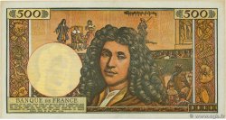 500 Nouveaux Francs MOLIÈRE FRANCIA  1966 F.60.09 MBC