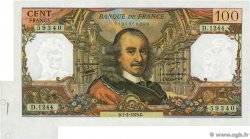 100 Francs CORNEILLE Fauté FRANCIA  1979 F.65.65 q.FDC