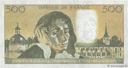 500 Francs PASCAL FRANKREICH  1989 F.71.42 fST+
