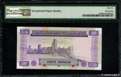 20 Patacas Numéro spécial MACAO  1996 P.066a ST