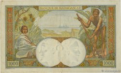 1000 Francs MADAGASCAR  1945 P.041 BC