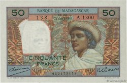 50 Francs MADAGASKAR  1950 P.045a ST