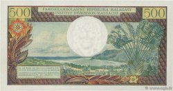 500 Francs - 100 Ariary MADAGASCAR  1964 P.058a EBC