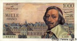 1000 Francs RICHELIEU FRANCE  1957 F.42.25