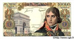 10000 Francs BONAPARTE FRANCIA  1956 F.51.06 SC