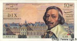 10 Nouveaux Francs RICHELIEU FRANCE  1959 F.57.04 AU