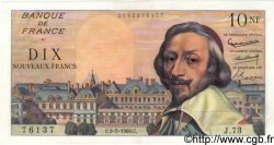 10 Nouveaux Francs RICHELIEU FRANCE  1960 F.57.07 AU