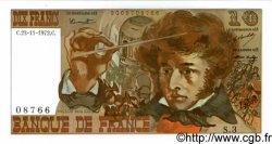 10 Francs BERLIOZ FRANCE  1972 F.63.01 UNC-