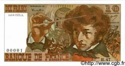 10 Francs BERLIOZ FRANCE  1974 F.63.05 UNC