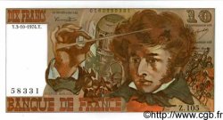 10 Francs BERLIOZ FRANKREICH  1974 F.63.07a