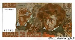 10 Francs BERLIOZ FRANCE  1976 F.63.16 AU-