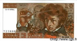 10 Francs BERLIOZ FRANCE  1976 F.63.18 UNC