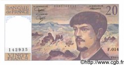 20 Francs DEBUSSY FRANKREICH  1984 F.66.05