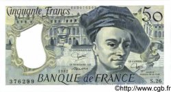 50 Francs QUENTIN DE LA TOUR FRANCIA  1982 F.67.08