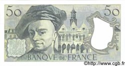 50 Francs QUENTIN DE LA TOUR FRANCIA  1985 F.67.11 FDC