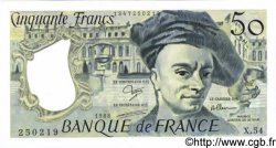 50 Francs QUENTIN DE LA TOUR FRANKREICH  1988 F.67.14 VZ+