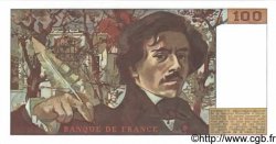 100 Francs DELACROIX FRANKREICH  1978 F.68.01A1 ST