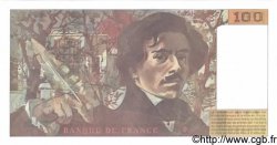 100 Francs DELACROIX 442-1 & 442-2 FRANCE  1994 F.69ter.01a UNC
