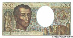 200 Francs MONTESQUIEU FRANCIA  1981 F.70.01A1 FDC