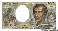 200 Francs MONTESQUIEU FRANCE  1981 F.70.01 AU-
