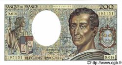 200 Francs MONTESQUIEU FRANKREICH  1983 F.70.03 fST+