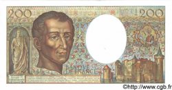 200 Francs MONTESQUIEU FRANCIA  1986 F.70.06 FDC