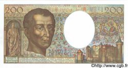 200 Francs MONTESQUIEU FRANCIA  1990 F.70.10a AU