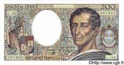 200 Francs MONTESQUIEU FRANCIA  1991 F.70.10b FDC