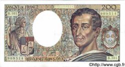 200 Francs MONTESQUIEU alphabet 101 FRANCIA  1992 F.70bis.01 EBC