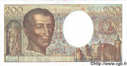 200 Francs MONTESQUIEU alphabet 101 FRANCE  1992 F.70bis.01 XF