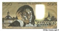 500 Francs PASCAL FRANKREICH  1969 F.71.04 fST