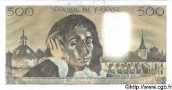 500 Francs PASCAL FRANCIA  1981 F.71.23 q.FDC