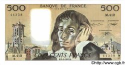 500 Francs PASCAL FRANKREICH  1993 F.71.52-412 ST