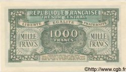1000 Francs MARIANNE chiffres maigres FRANCE  1945 VF.13.03 UNC-