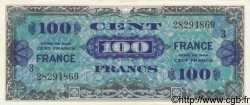100 Francs FRANCE FRANKREICH  1944 VF.25.03 fST