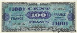100 Francs FRANCE FRANKREICH  1944 VF.25.05 fST+