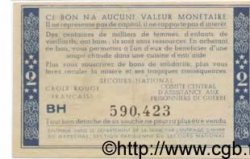 2 Francs BON DE SOLIDARITÉ FRANCE regionalism and miscellaneous  1941 KL.03D XF