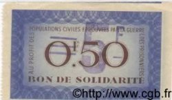 5F sur 50 Centimes BON DE SOLIDARITÉ FRANCE Regionalismus und verschiedenen  1941 KL.04A5 fST