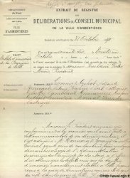 Document FRANCE regionalism and various Armentières 1870 BPM.- VF