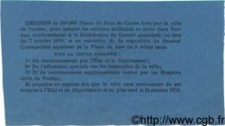20 Francs FRANCE regionalism and various Verdun 1870 BPM.056.11d AU