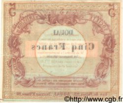5 Francs FRANCE regionalismo e varie Douai 1870 BPM.063.22b AU