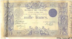 1000 Francs 1862 indices noirs modifié FRANCIA  1884 F.A50.03